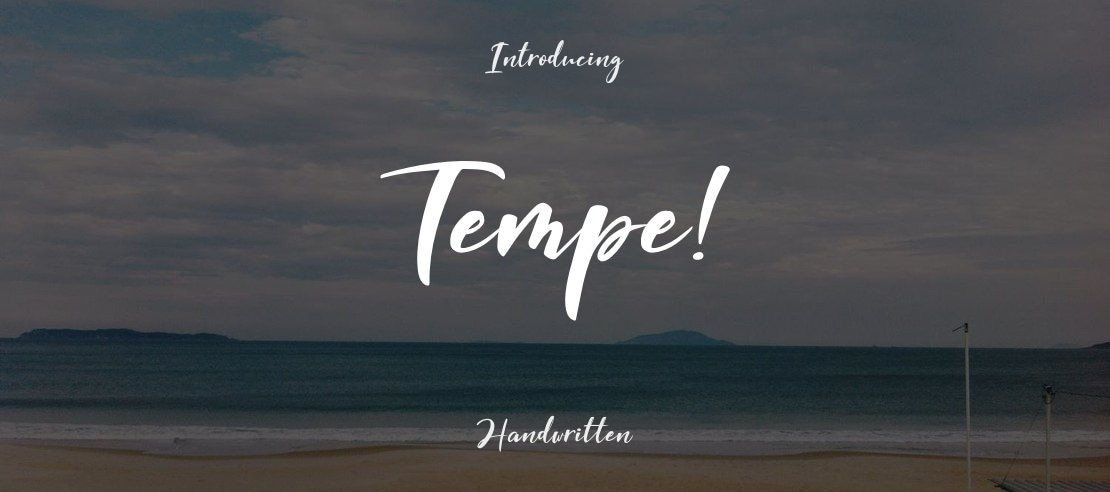 Tempe! Font