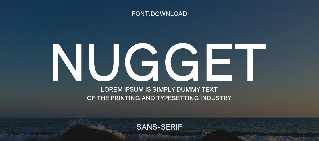 Nugget Font