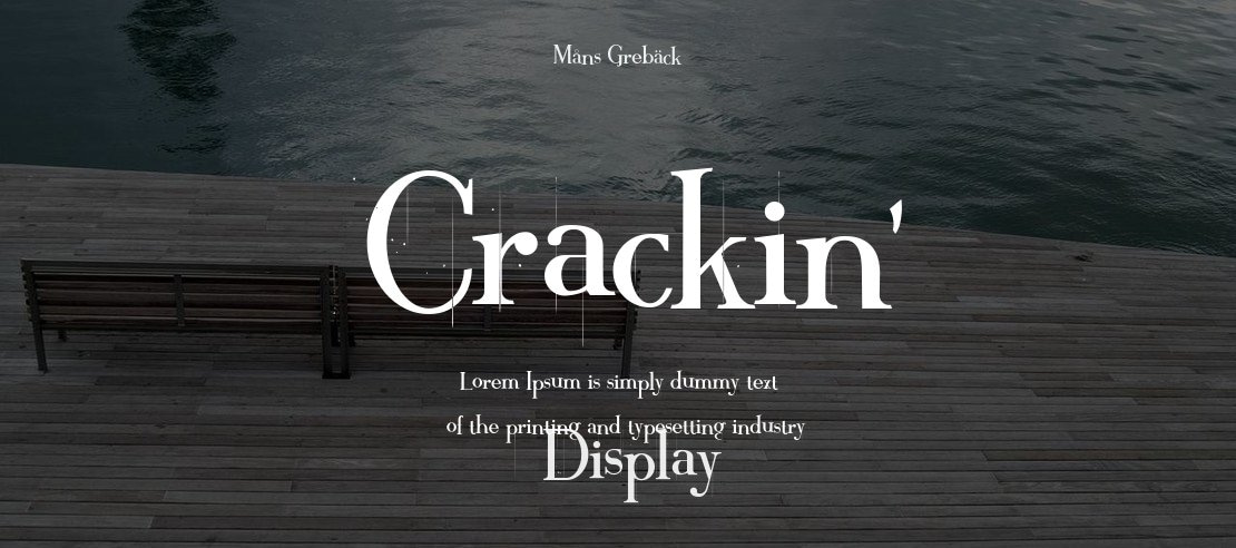 Crackin' Font