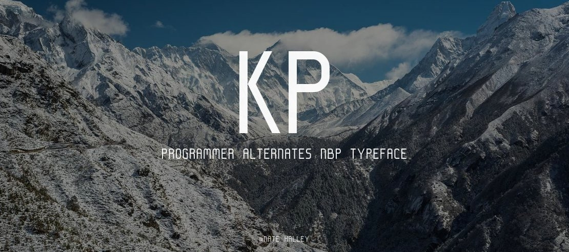KP Programmer Alternates NBP Font Family
