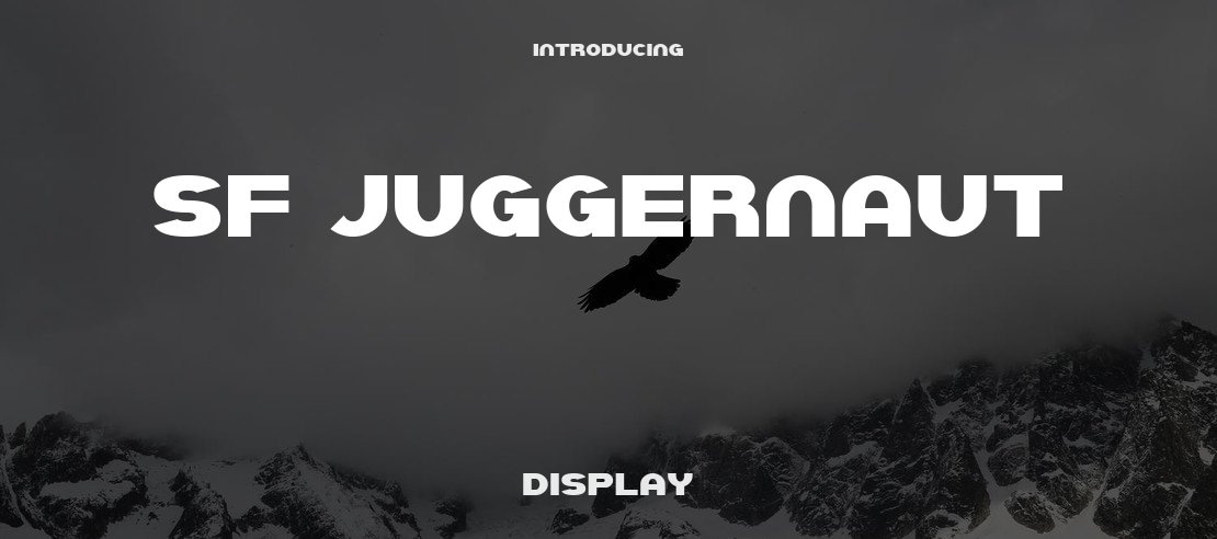 SF Juggernaut Font Family