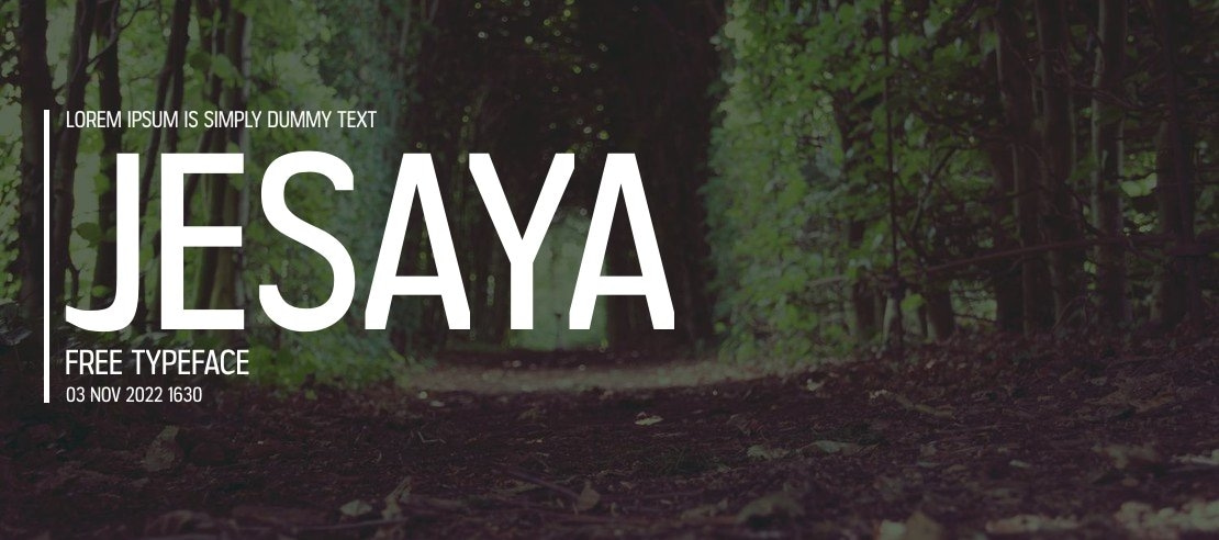 Jesaya Free Font