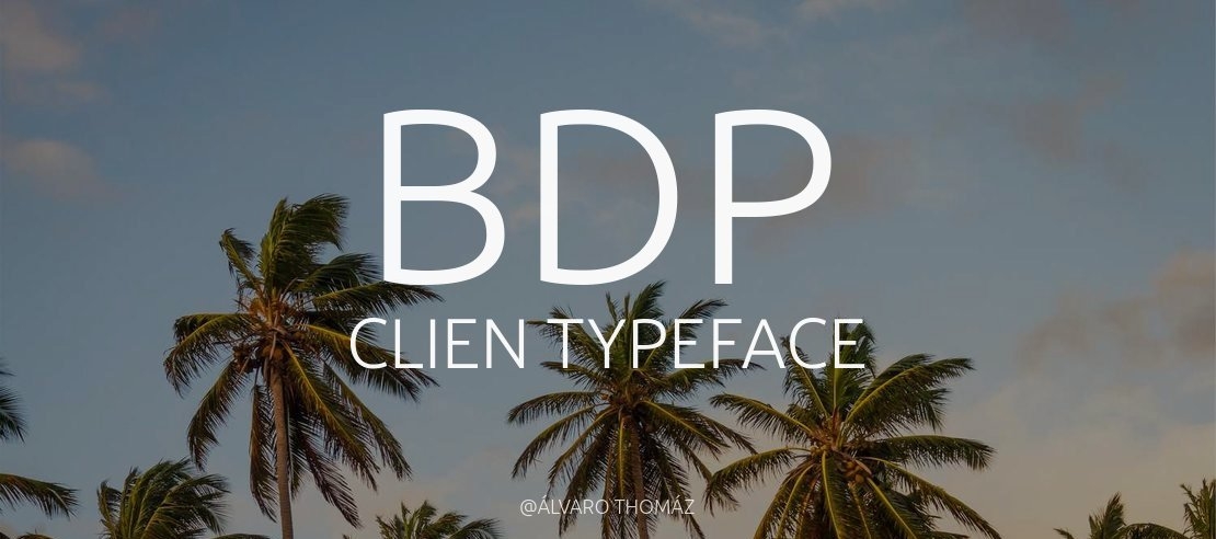 BDP Clien Font Family