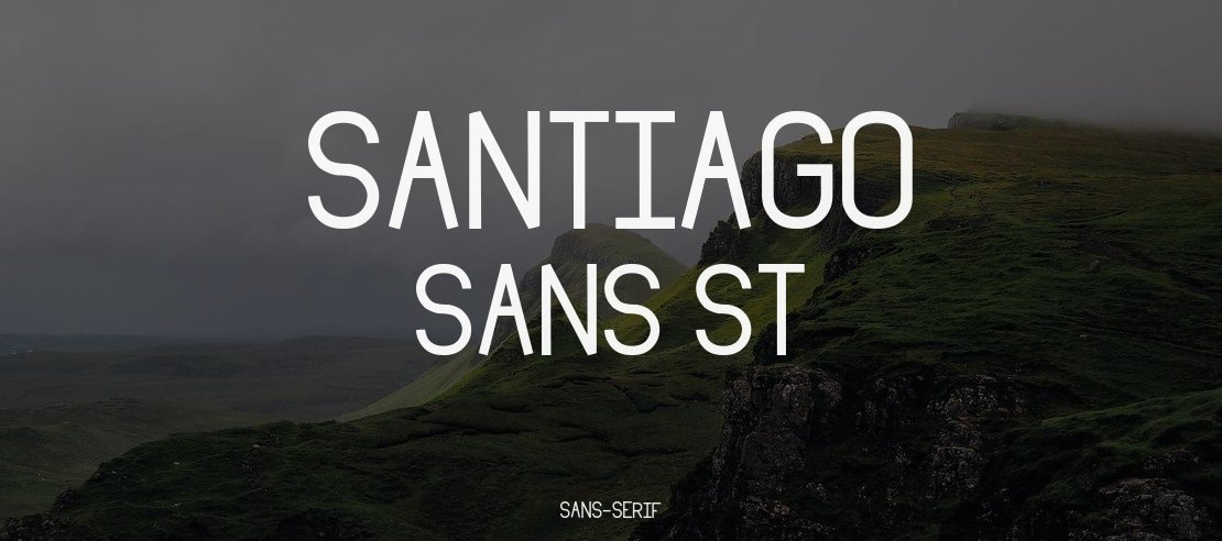 Santiago Sans St Font