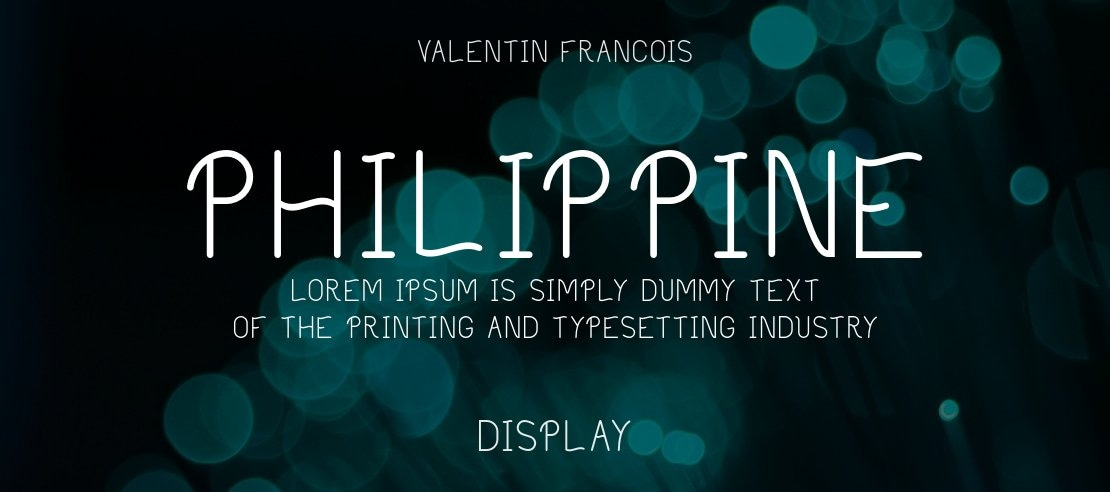 Philippine Font Family