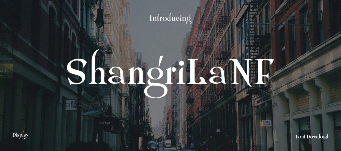 ShangriLaNF Font Family