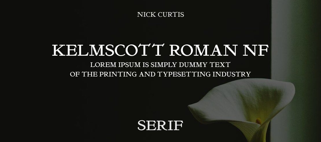 Kelmscott Roman NF Font Family