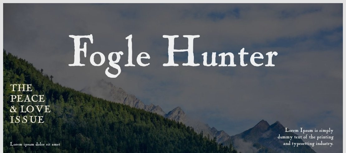 Fogle Hunter Font