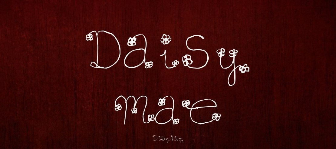 Daisy Mae Font