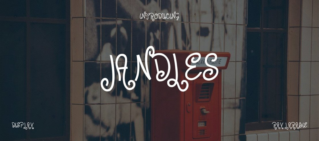 Jandles Font