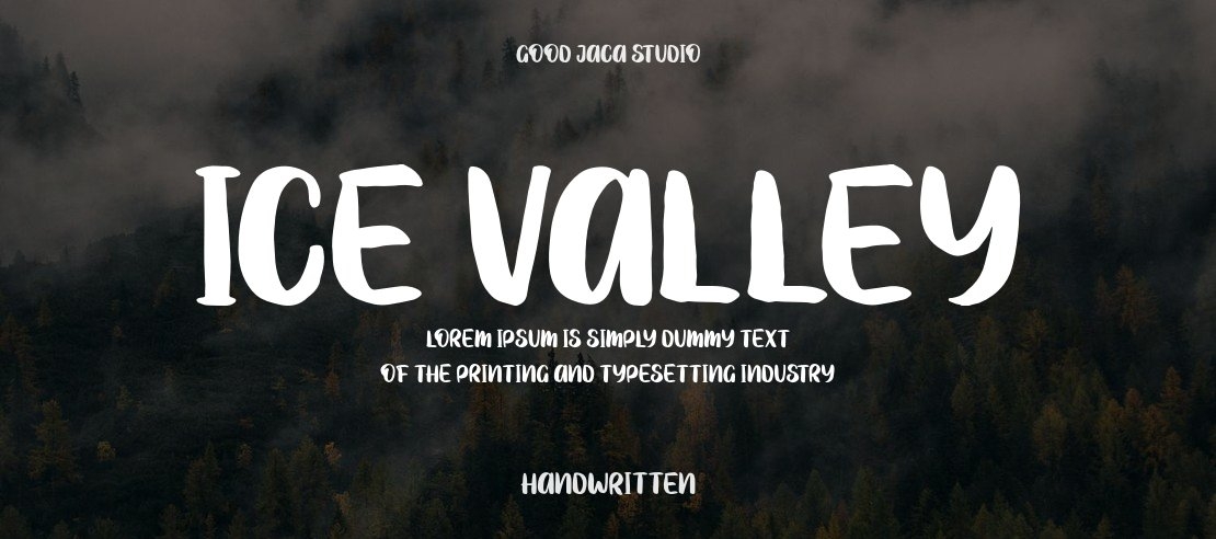 Ice Valley Font