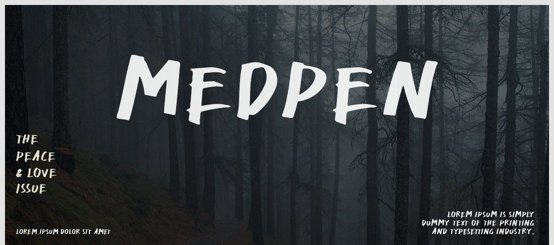 MedPen Font