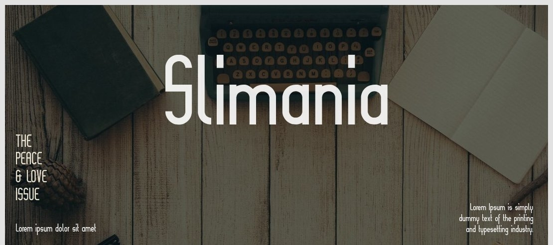 Slimania Font Family