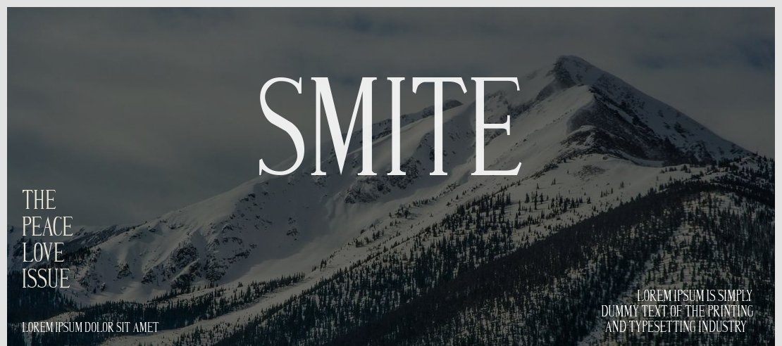 smiTe Font