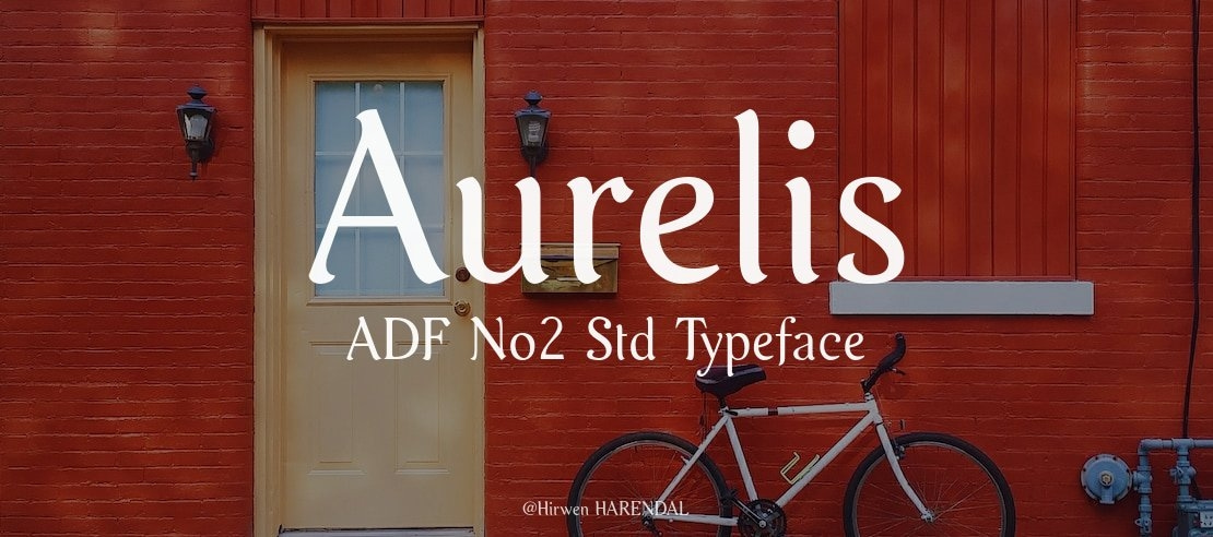 Aurelis ADF No2 Std Font Family