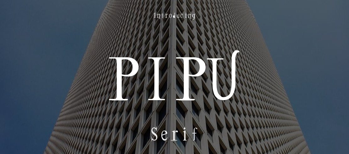 PIPU Font