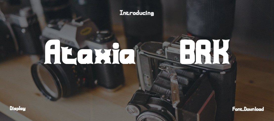 Ataxia (BRK) Font Family