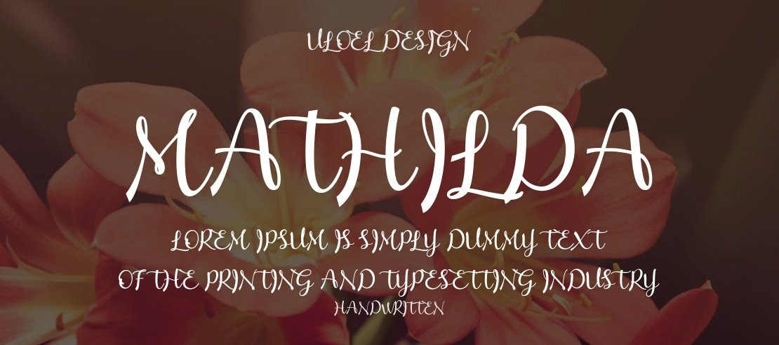 mathilda Font