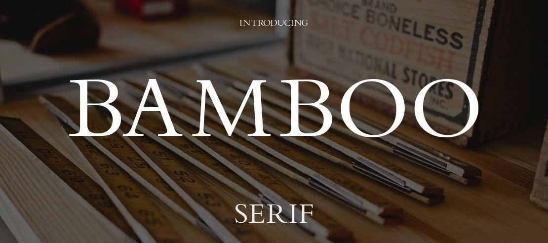 Bamboo Font