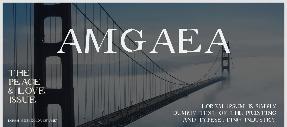 AMGaea Font