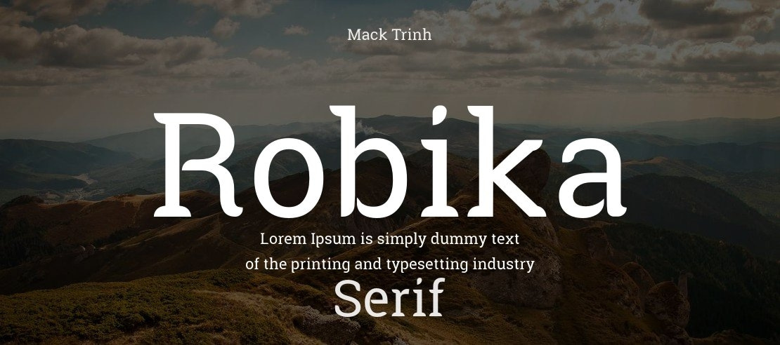 Robika Font