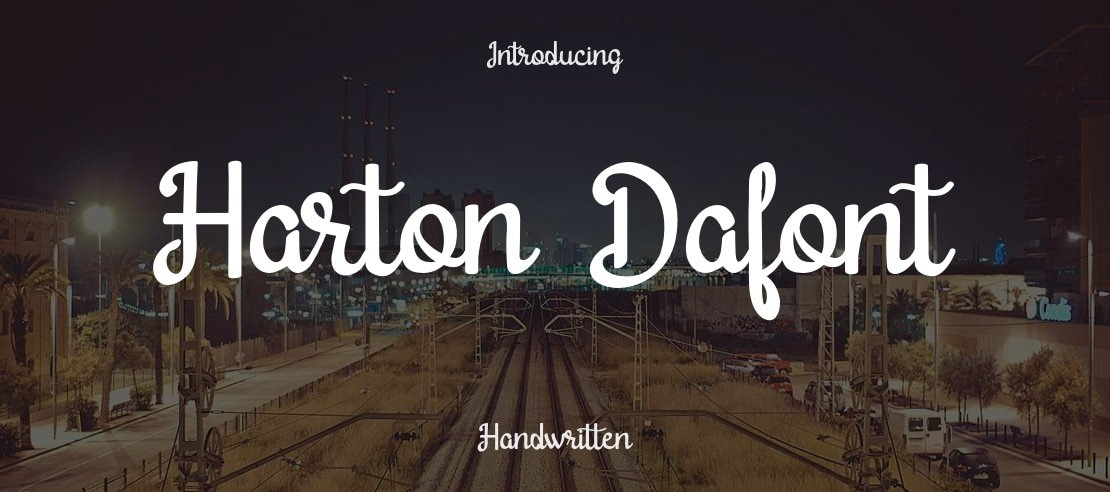 Harton Dafont Font