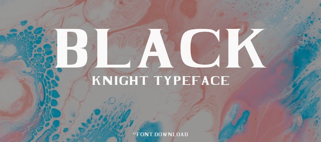 BLACK KNIGHT Font