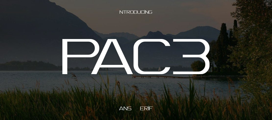 Spac3 Font