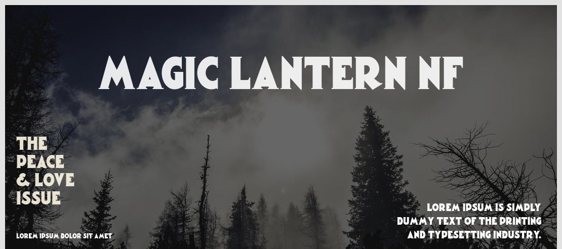 Magic Lantern NF Font