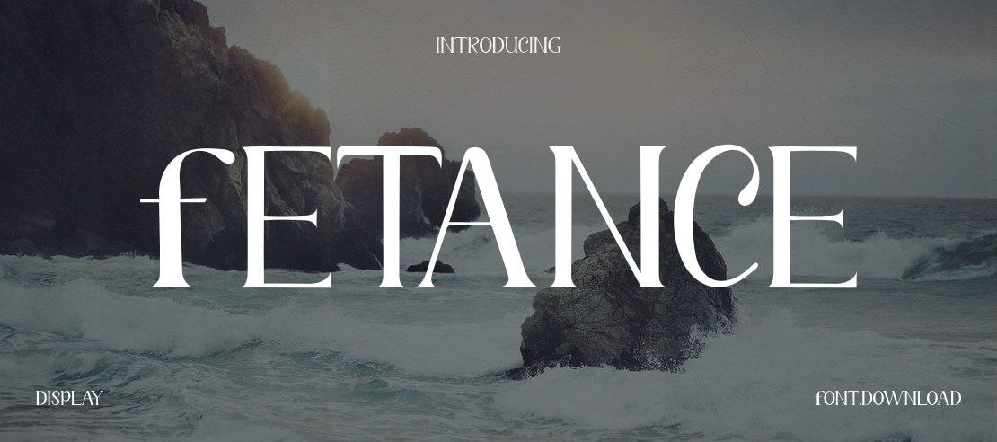 Fetance Font