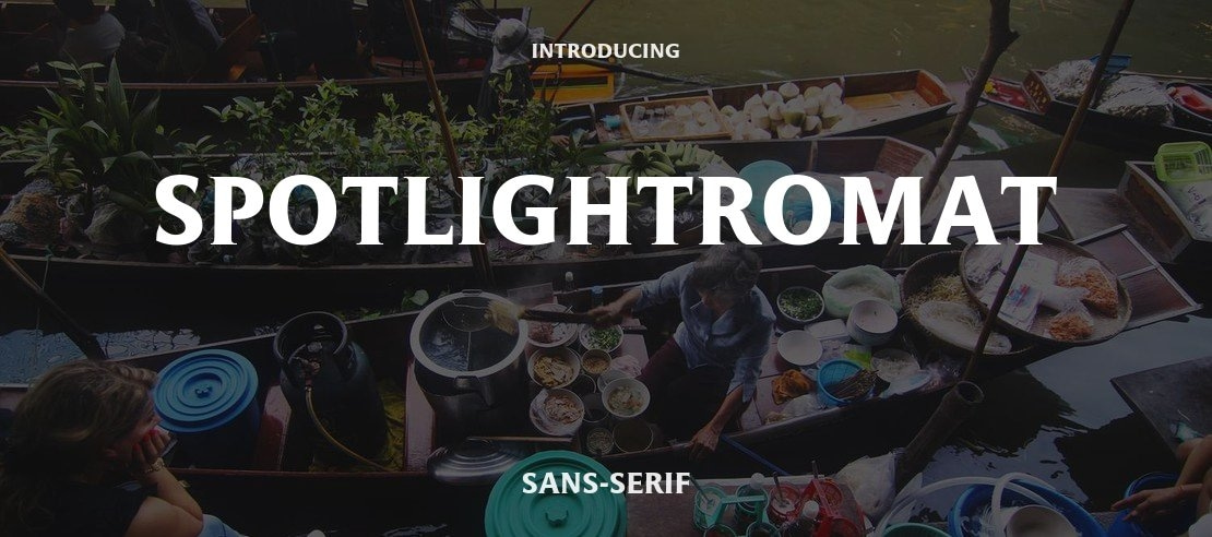 SpotlightRomat Font