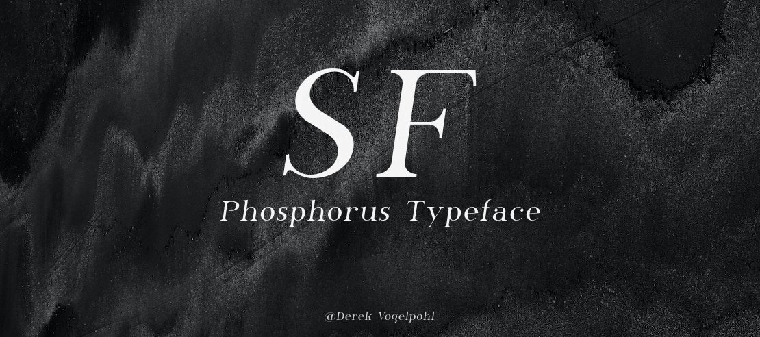 SF Phosphorus Font Family