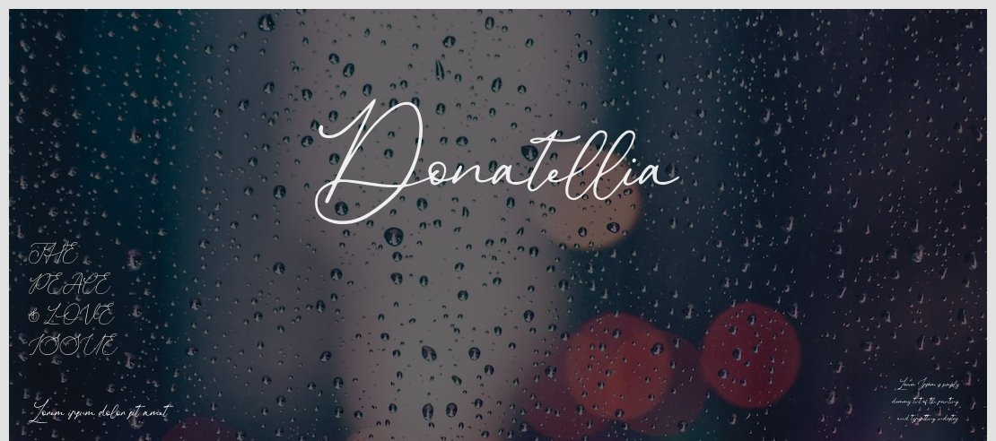 Donatellia Font