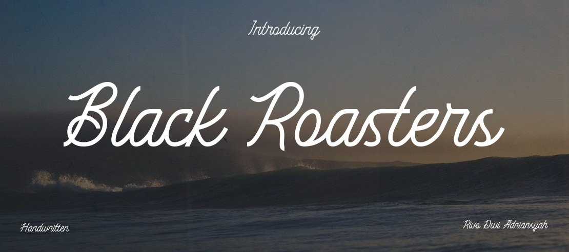 Black Roasters Font