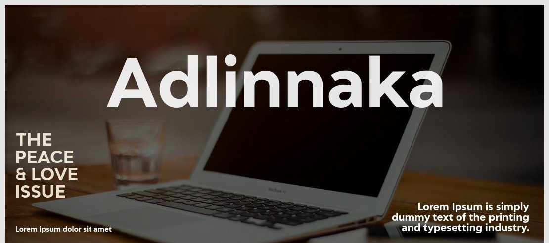 Adlinnaka Font