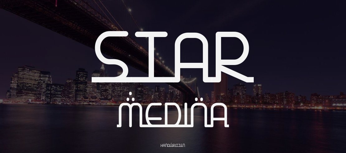 Star Medina Font