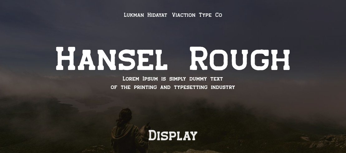 Hansel Rough Font