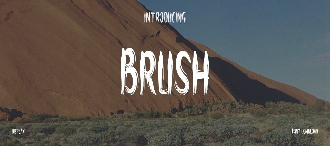 brush Font
