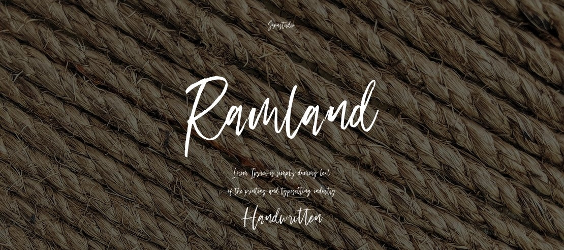 Ramland Font