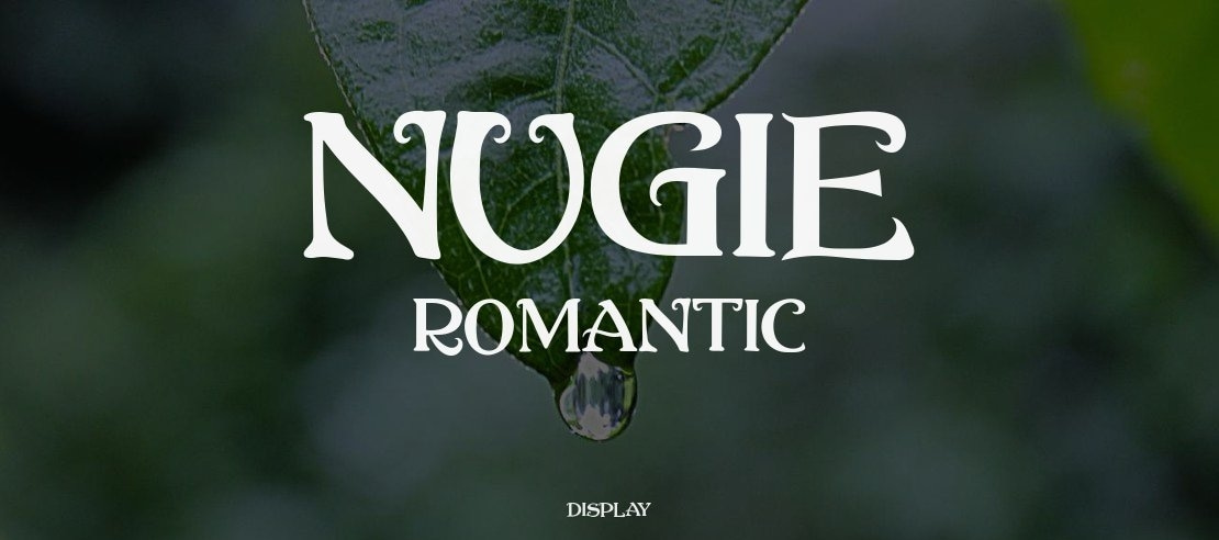 Nugie Romantic Font Family