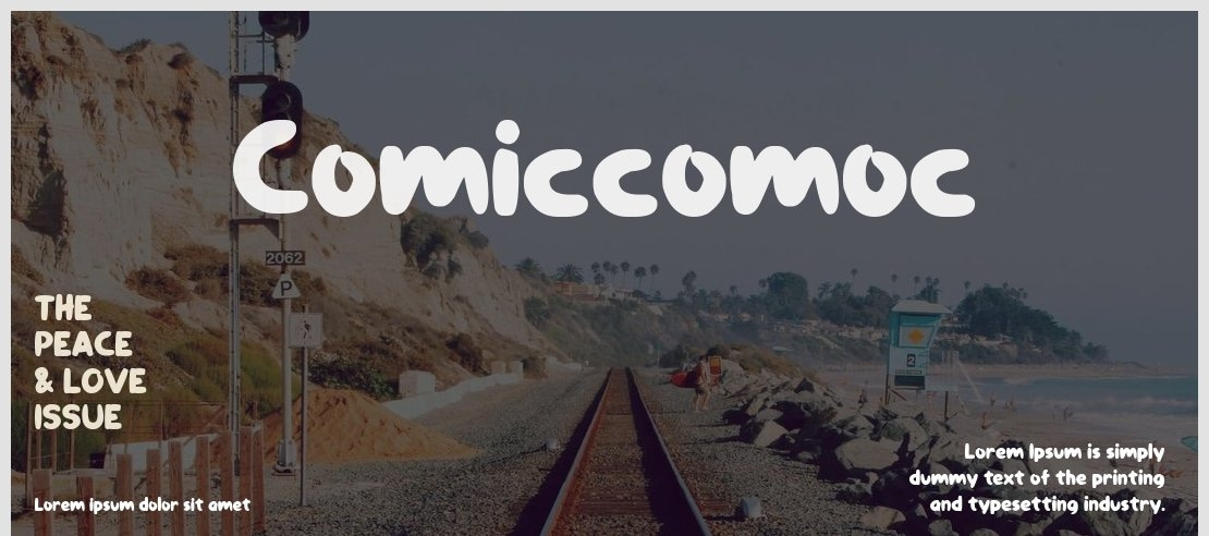 Comiccomoc Font