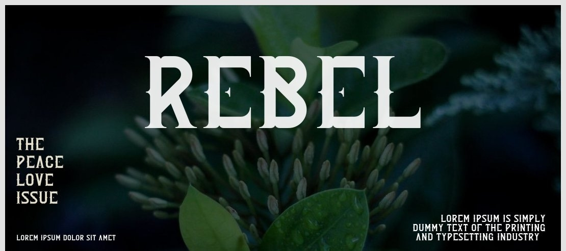Rebel Font