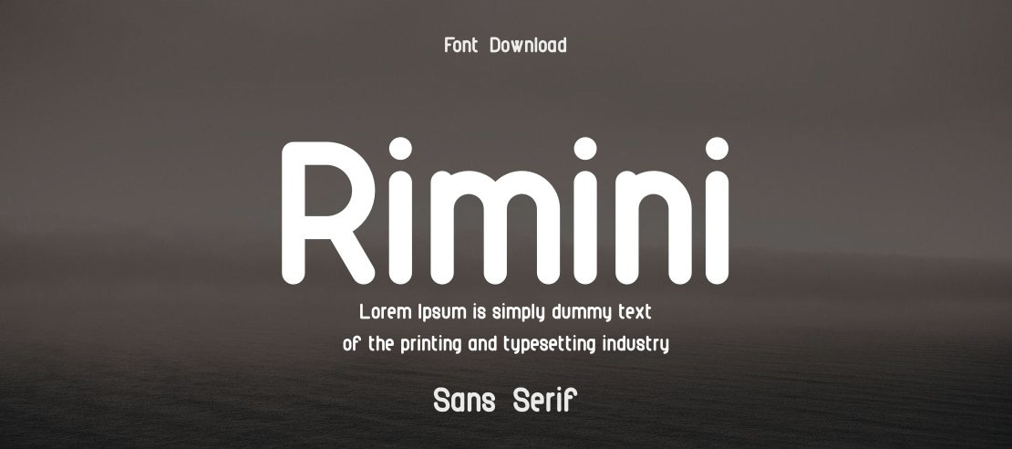 Rimini Font