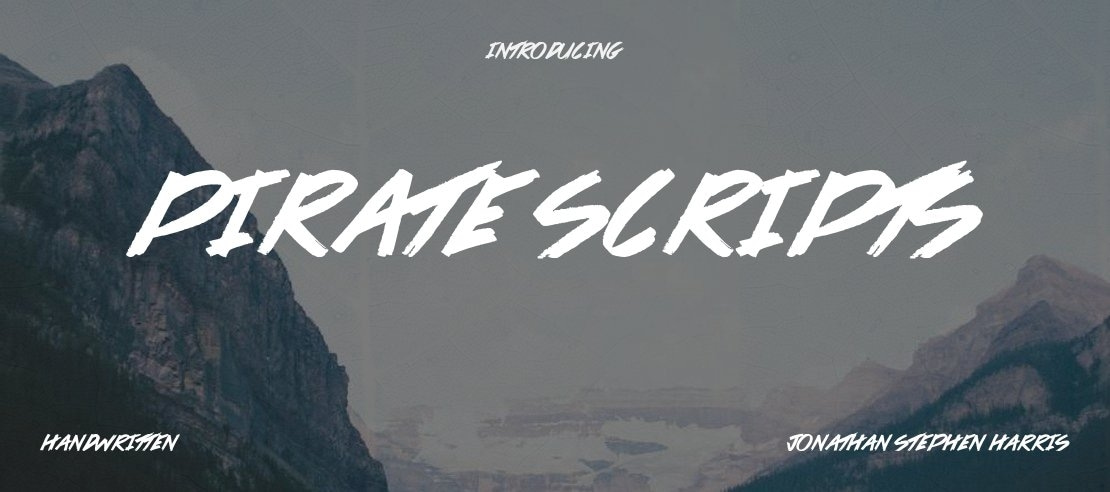 Pirate Scripts Font