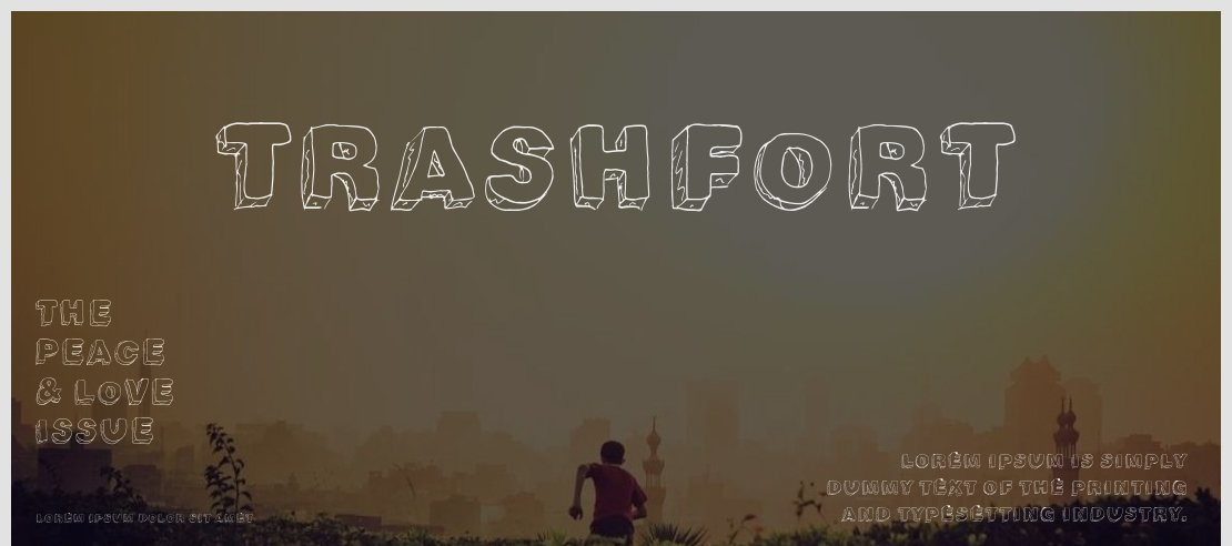 TrashFort Font