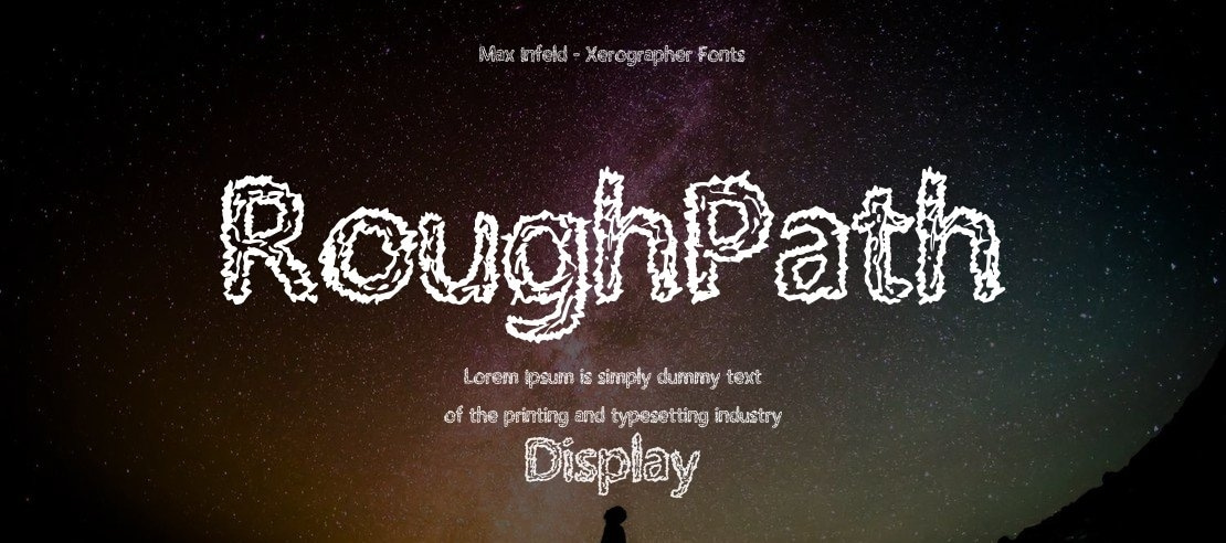 RoughPath Font