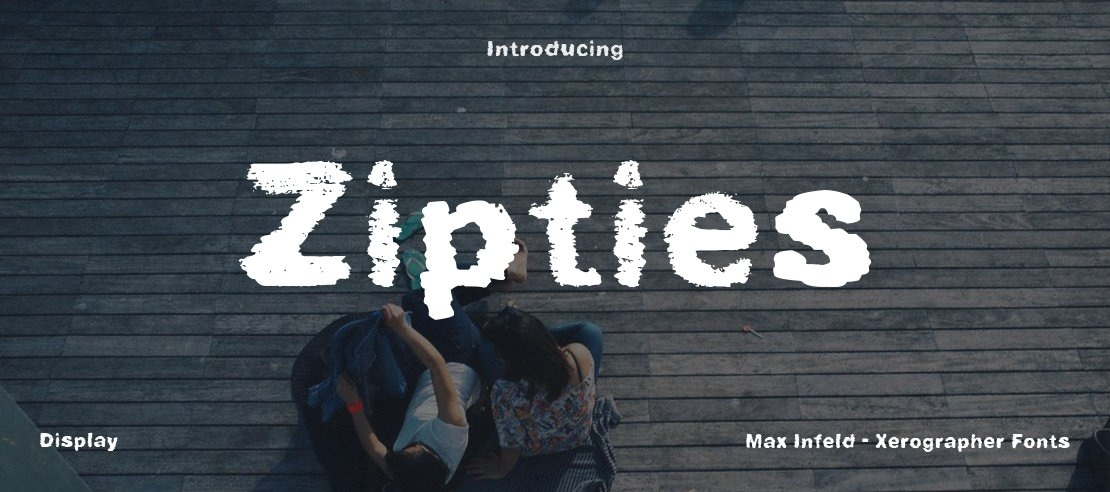 Zipties Font