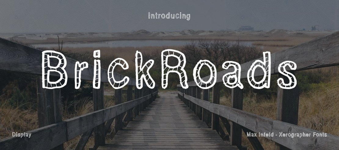 BrickRoads Font