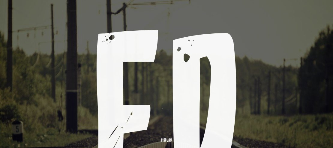 Ed Wood TFD Font