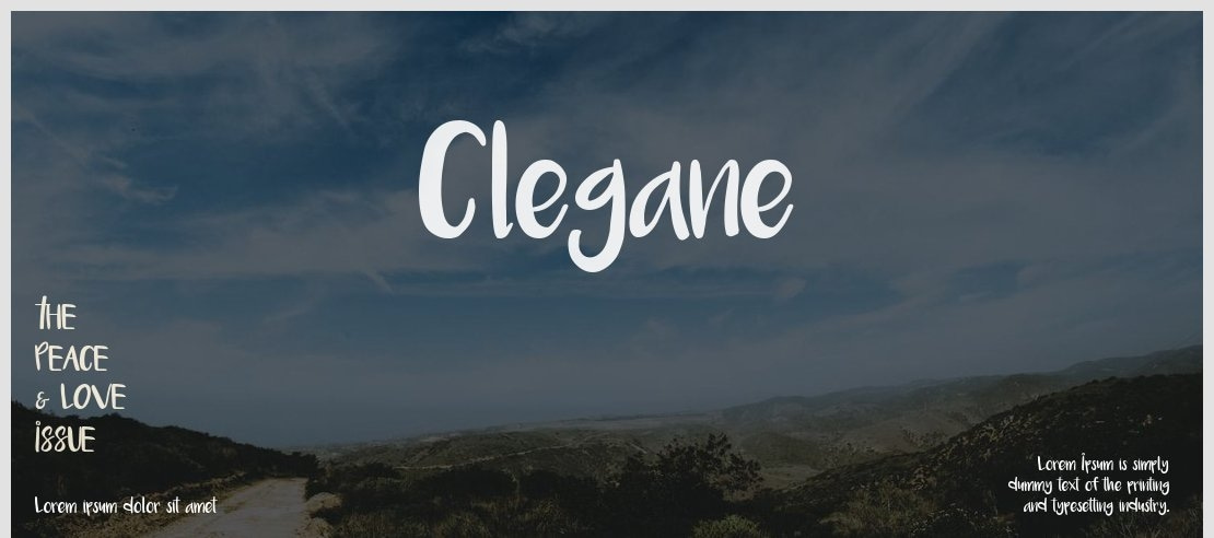 Clegane Font